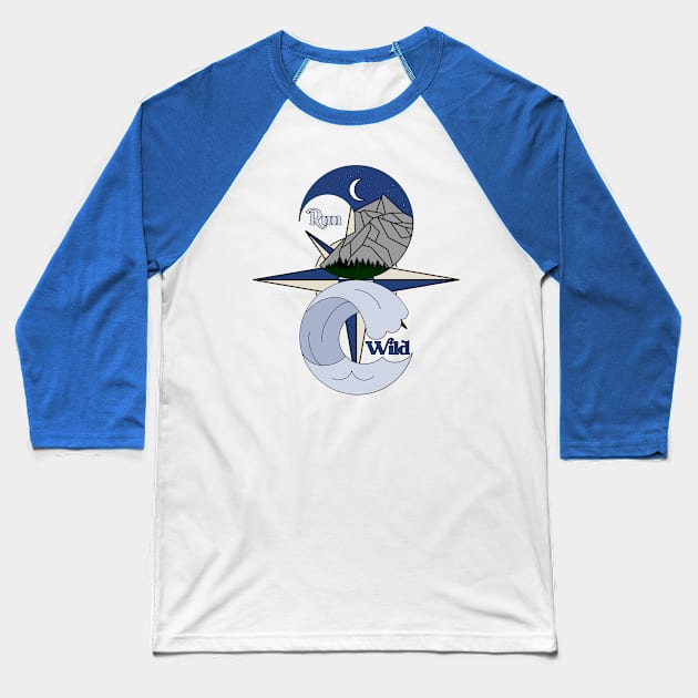 Run Wild Baseball T-Shirt by TheBadNewsB